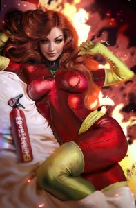 Deathrage #4 - Exclusive Shikarii Firebird Cosplay Dark Virgin Variant