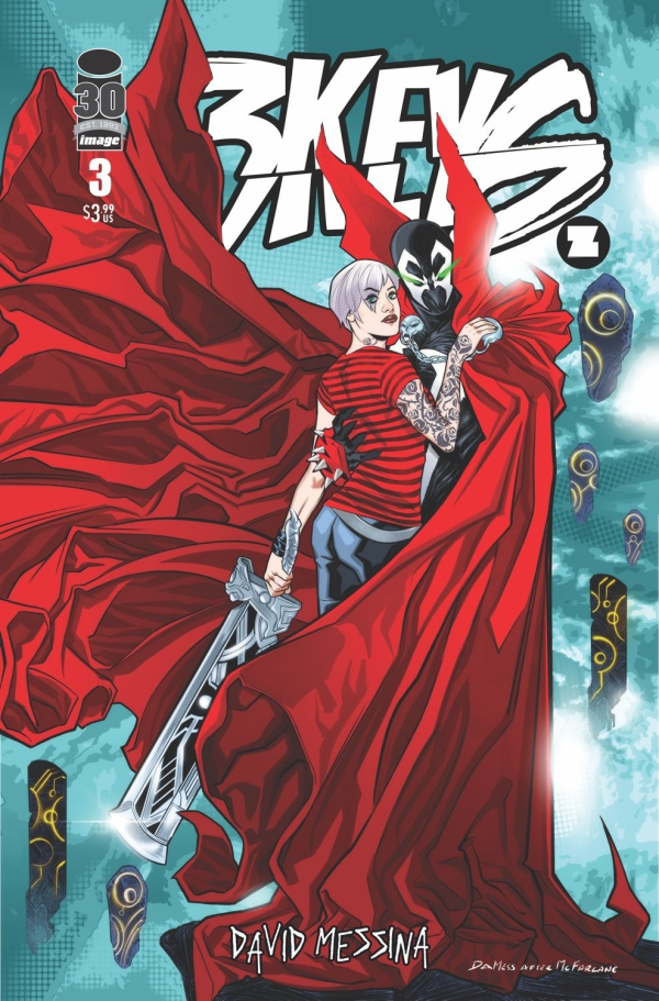 3Keys #3 (2022) - David Messina "Spawn" Variant