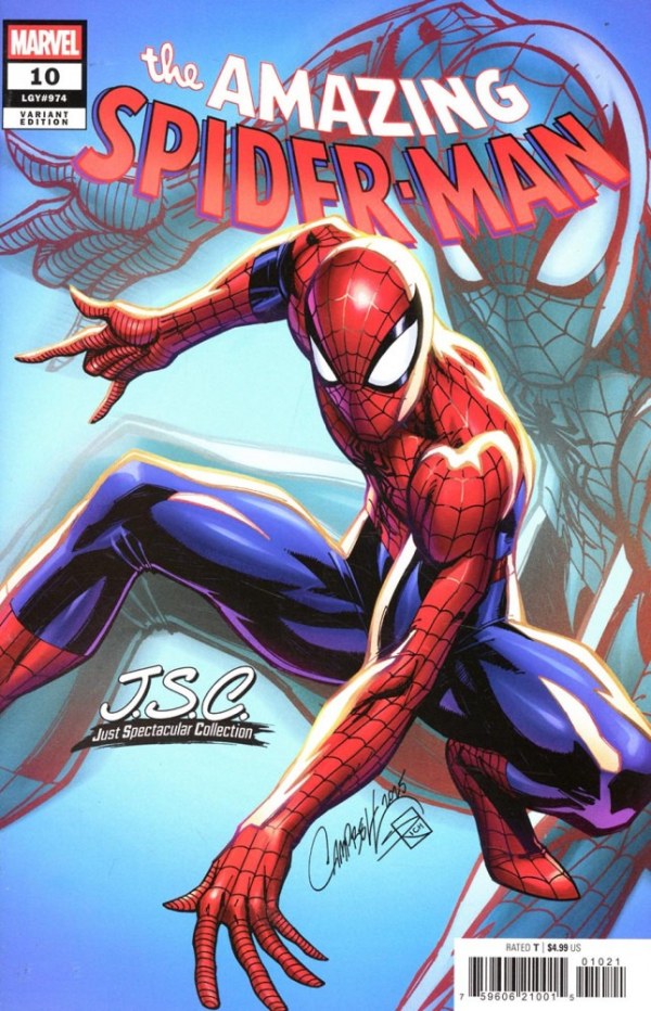 Amazing Spider-Man #10 (2025) - J. Scott Campbell "Just Spectacular Collection" Variant