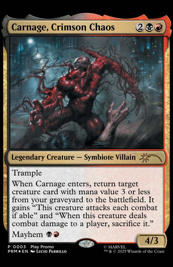 Amazing Spider-Man / Venom: Death Spiral – Body Count #1 (2026) - Lucio Parrillo "Magic: the Gathering" Variant