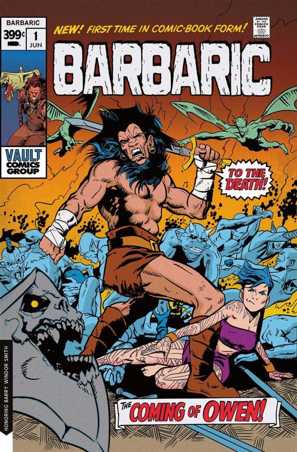Barbaric #1 (2021) - Tim Daniel Variant
