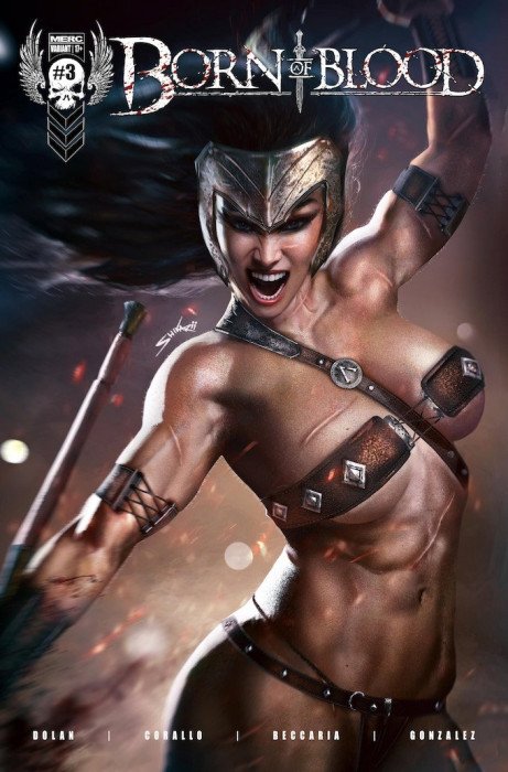 Born of Blood #3 (2022) - Kickstarter Exclusive Shikarii "Warrior" Variant