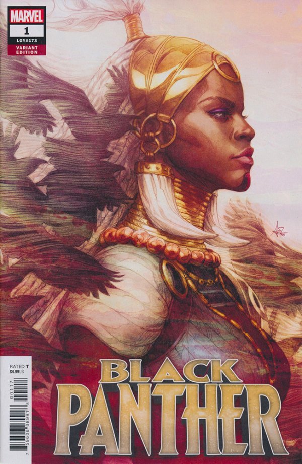 Black Panther #1 (2018) - Stanley 'Artgerm' Lau Variant