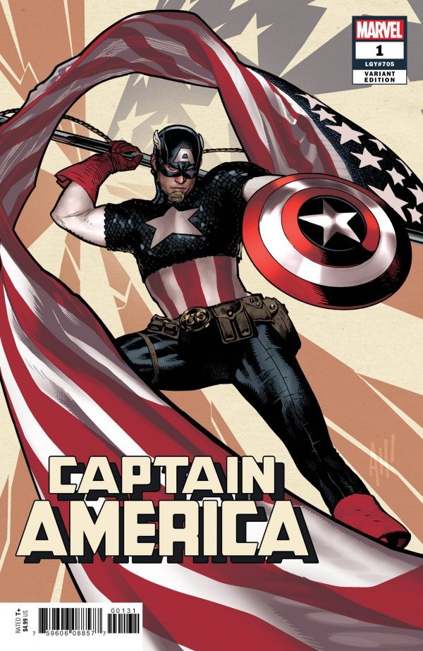 Captain America #1 (2018) - Adam Hughes Variant