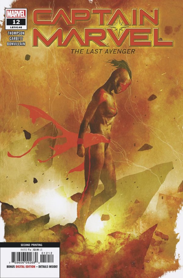 Captain Marvel #12 (2020) - Andrea Sorrentino 2nd Printing Variant