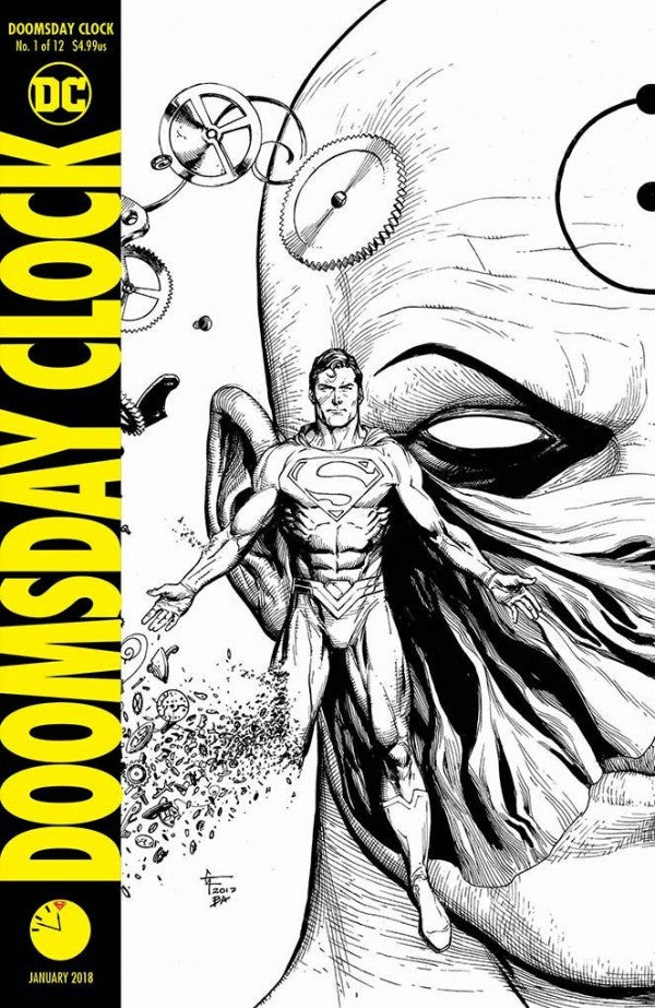 Doomsday Clock #1 (2017) - Gary Frank "Midnight Release" Variant