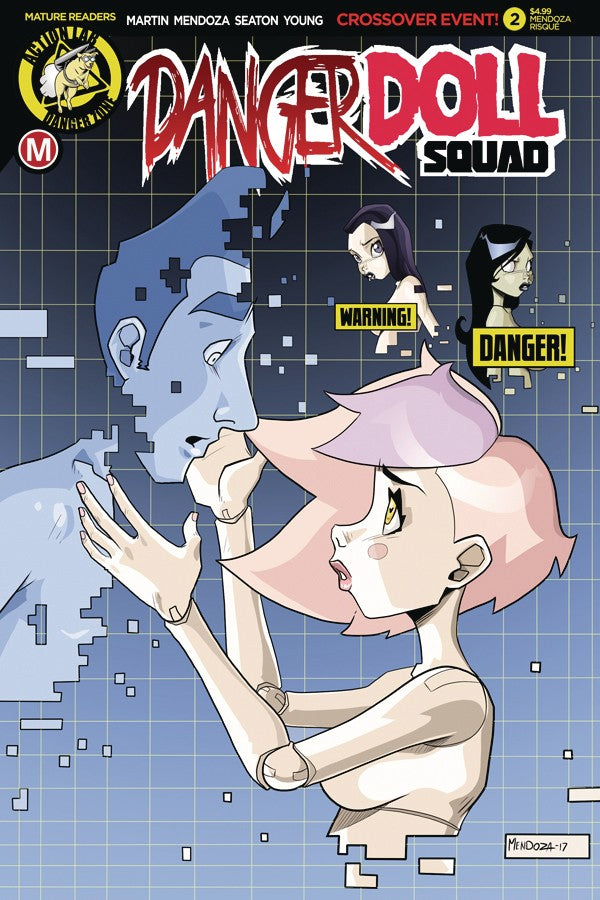 Danger Doll Squad #2 (2017) - Dan Mendoza Risque Variant