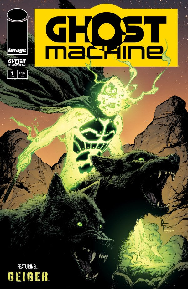 Ghost Machine #1 (2024) - Cover C - Gary Frank "Geiger" Variant