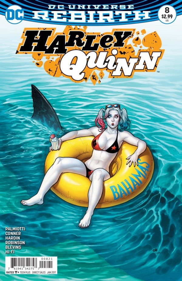 Harley Quinn #8 (2016) - Frank Cho Variant