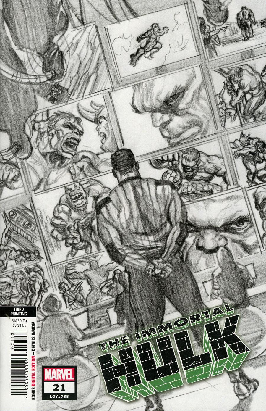 Immortal Hulk #21 (2019) - 3rd Printing Variant