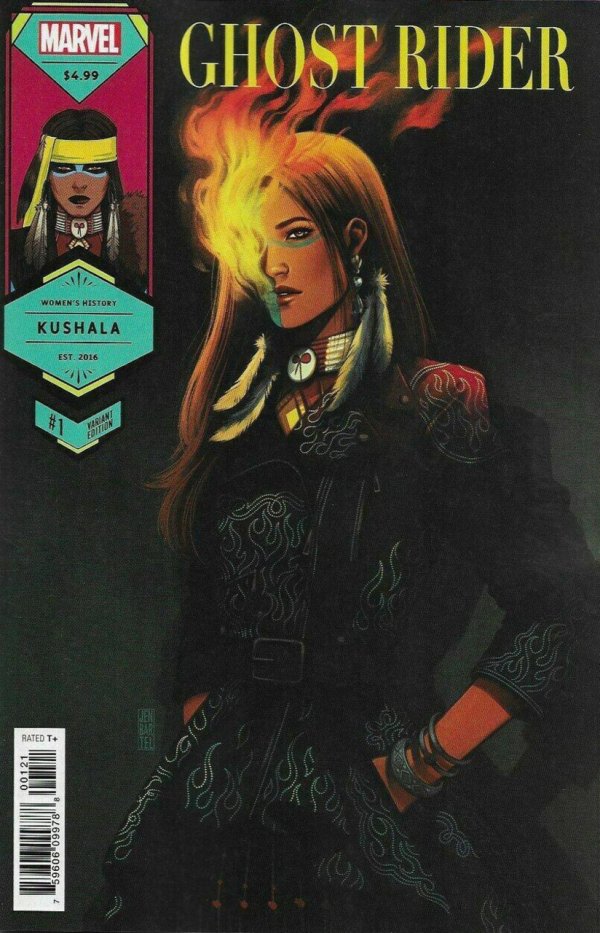 King In Black: Ghost Rider #1 (2021) - Jen Bartel "Women's History Month" Variant