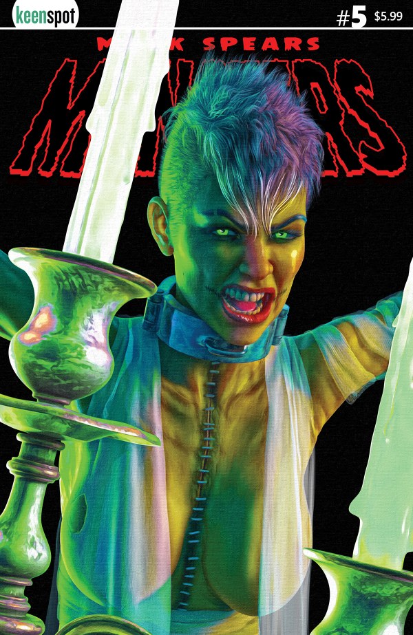 Mark Spears Monsters #5 (2025) - Cover B - Haircut Variant