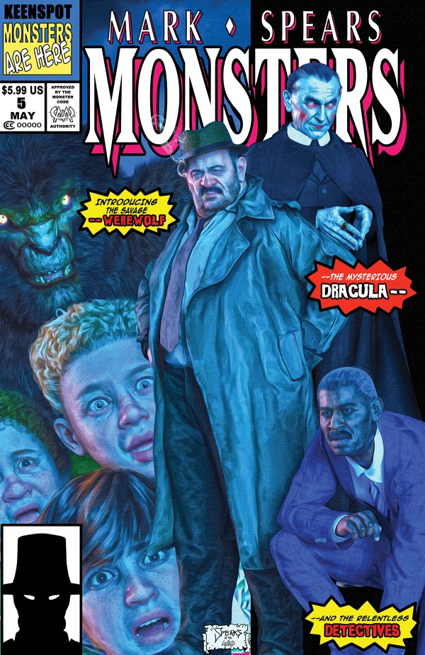 Mark Spears Monsters #5 (2025) - Cover D - "New Mutants #98 Homage" Variant