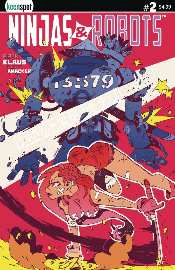 Ninjas & Robots #2 (2020) - Jon Lankry Variant