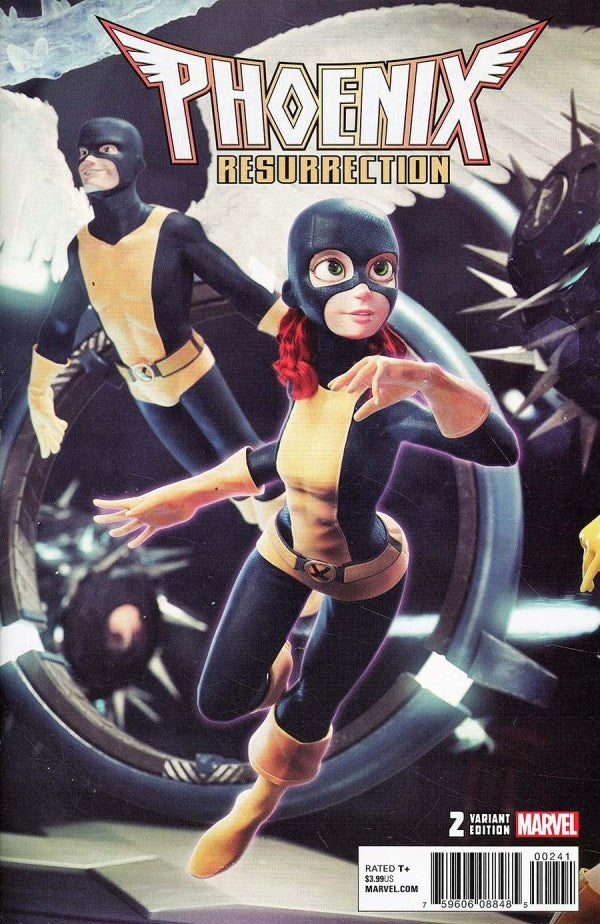 Phoenix Resurrection: The Return of Jean Grey #2 (2018) - Victor Hugo Connecting Variant