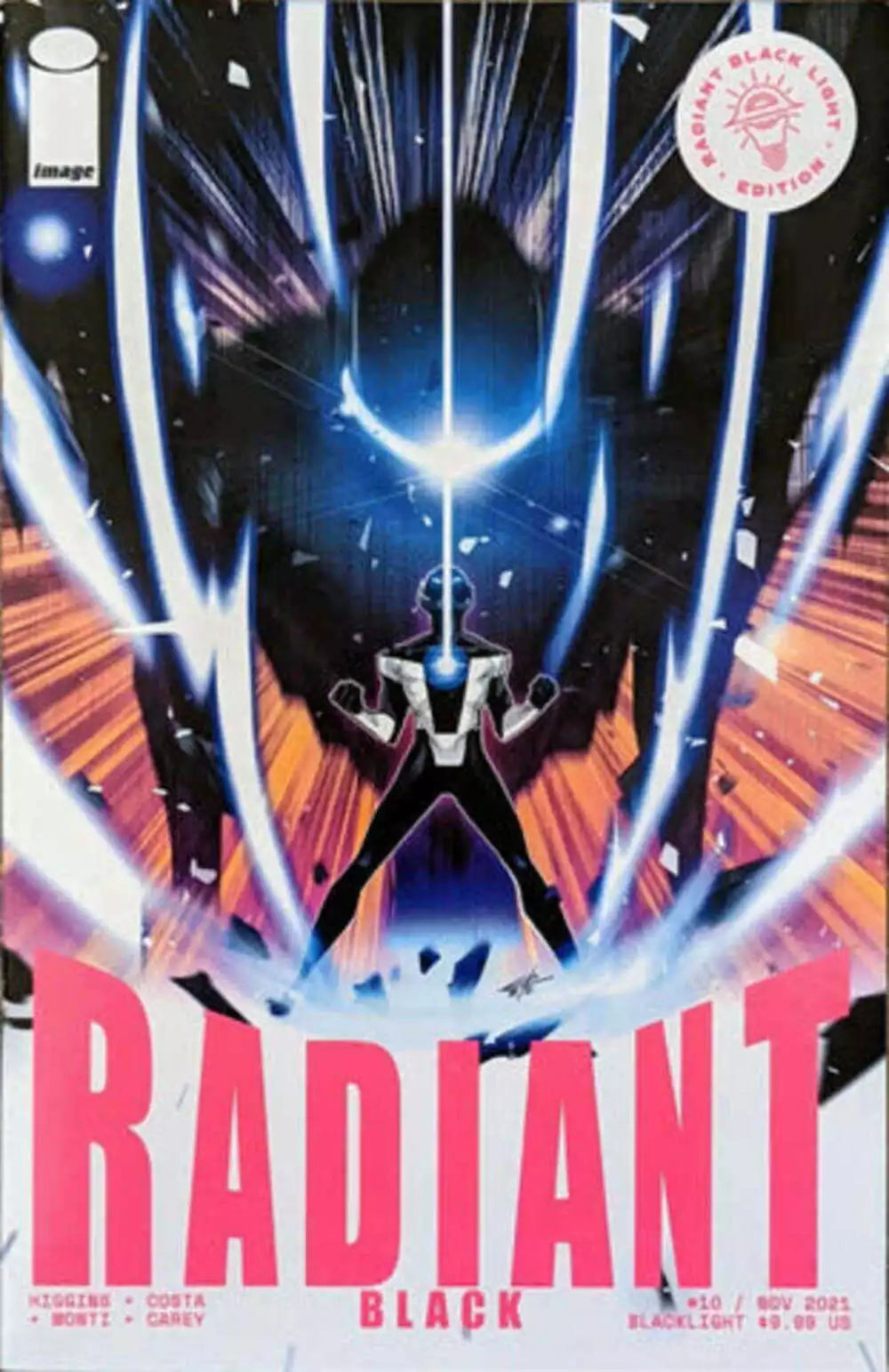 Radiant Black #10 (2021) - Blacklight Edition Variant