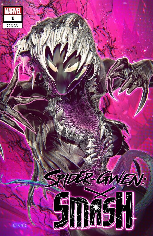 Spider-Gwen: Smash #1 (2024) - MegaCon Exclusive John Giang "Venomized" Variant
