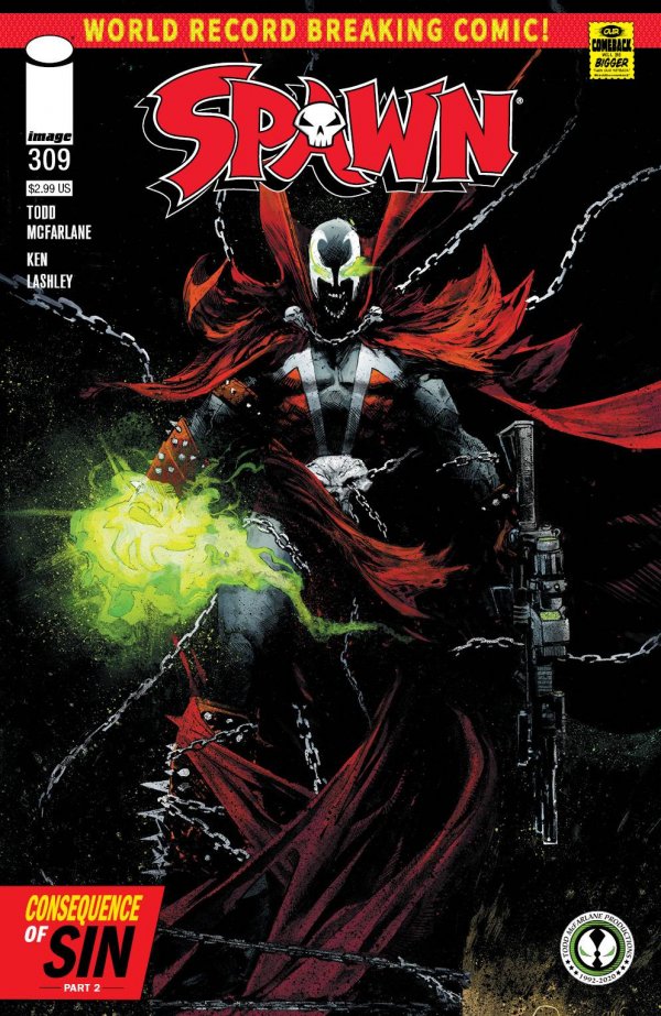 Spawn #309 (2020) - Gerardo Zaffino Variant