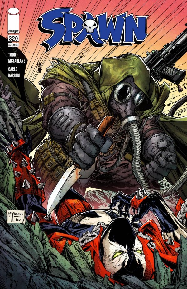 Spawn #320 (2021) Todd McFarlane "Homage" Variant