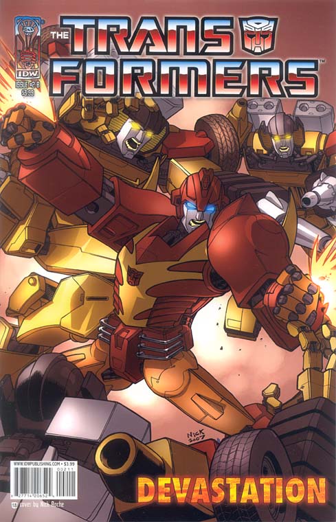 The Transformers: Devastation #2 (2007) - Nick Roche Variant