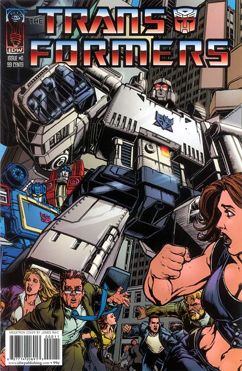 Transformers: Infiltration #0 (2005) - James Raiz "Megatron" Variant