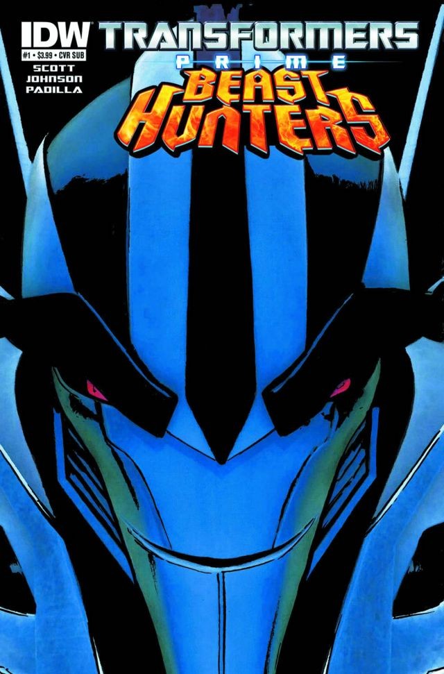 Transformers: Prime - Beast Hunters #1 (2013) - Michael Lark Variant Subscription Cover