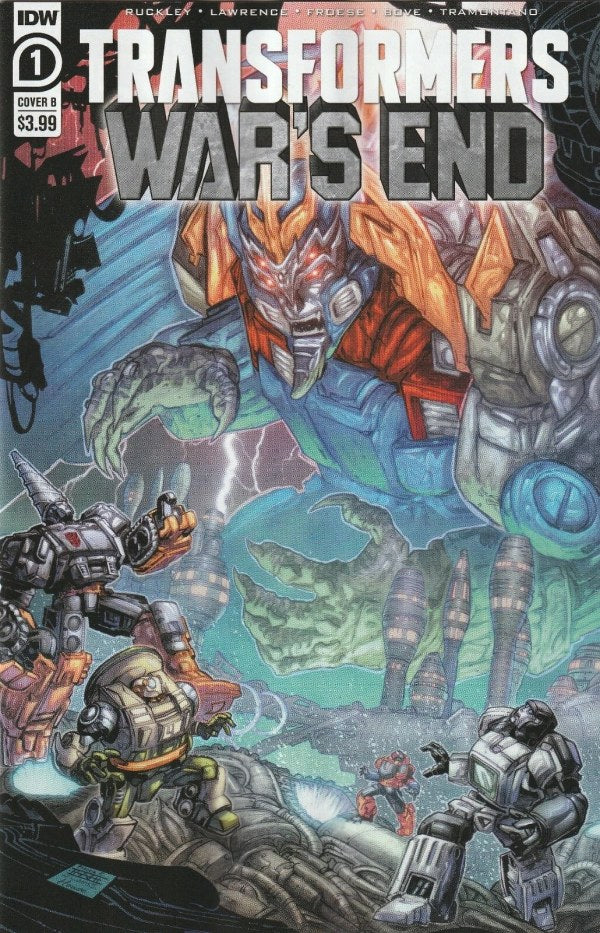 Transformers: War's End #1 (2022) - Freddie E. Williams II Variant Cover B