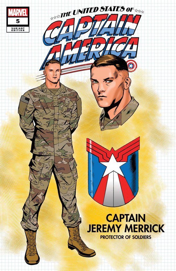 United States of Captain America #5 (2021) - Dale Eaglesham "Design" Variant