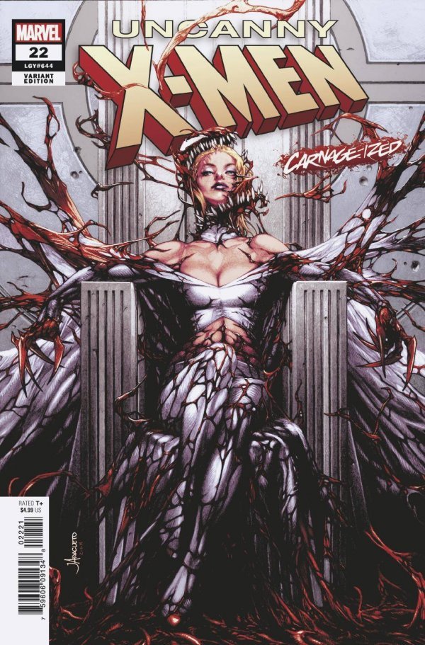 Uncanny X-Men #22 (2019) - Jay Anacleto "Carnage-ized" Variant
