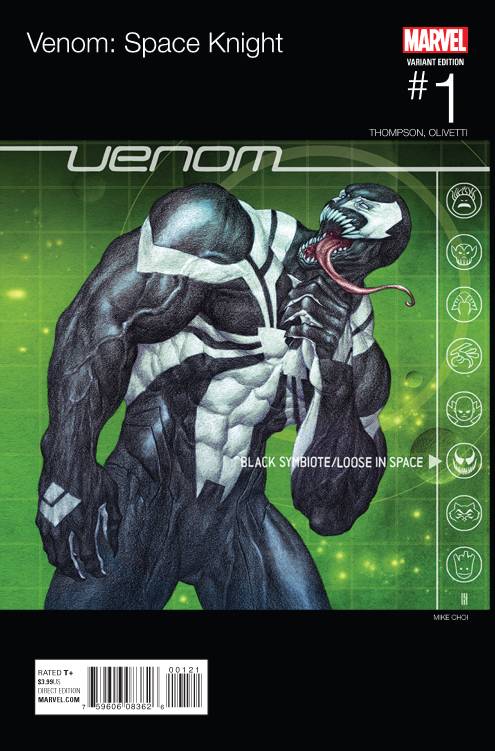Venom: Space Knight #1 (2015) - Mike Choi "Hip-Hop" Variant