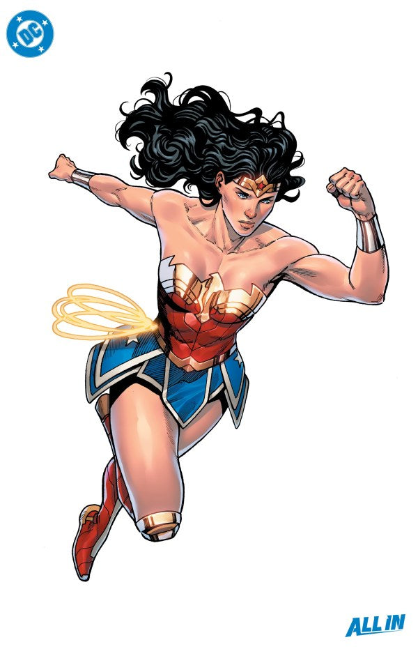 Wonder Woman #14 (2024) - Daniel Sampere "All In" Foil Virgin Variant