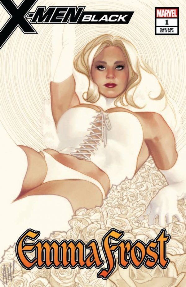 X-Men: Black - Emma Frost #1 (2018) - Exclusive Adam Hughes Variant