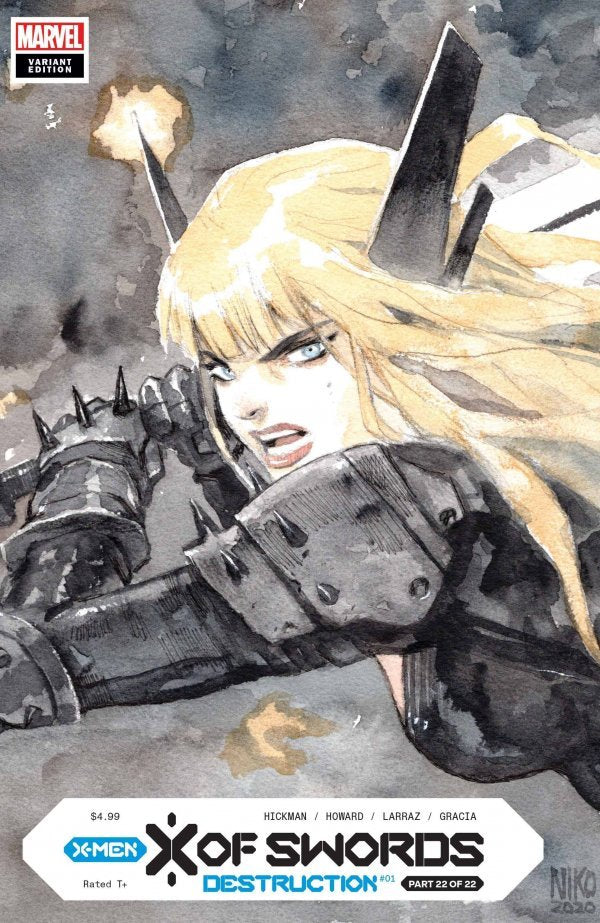 X Of Swords: Destuction #1 (2020) - Niko Henrichon Local Comic Shop Day Variant