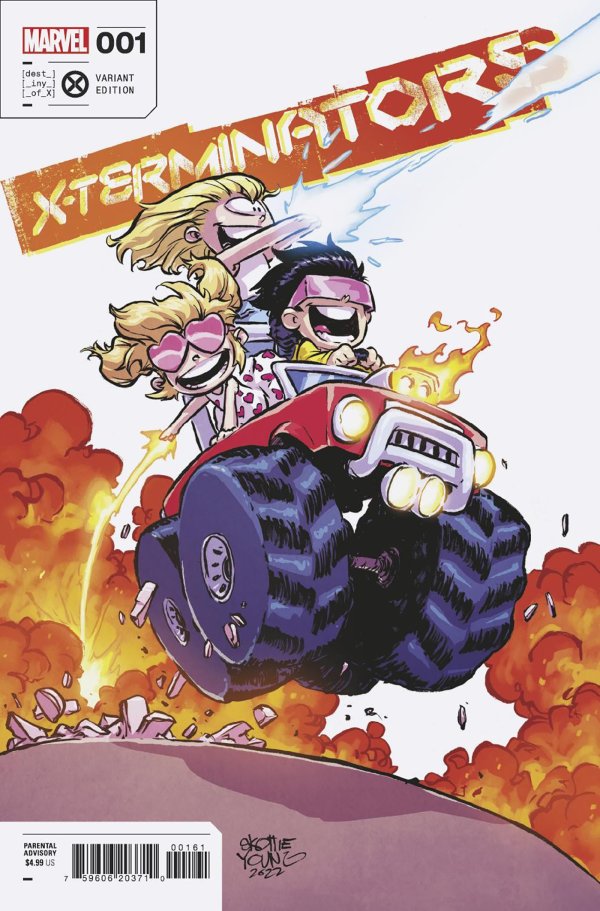 X-Terminators #1 (2022) - Skottie Young Variant