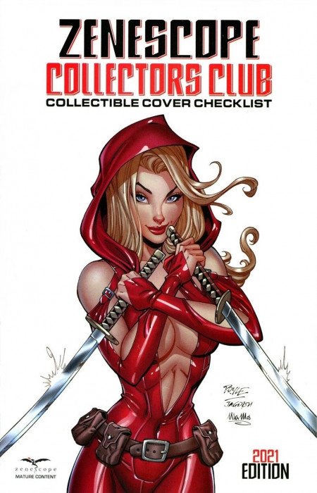 Zenescope Collectors Club Collectible Cover Checklist: 2021 Edition #nn (2021)