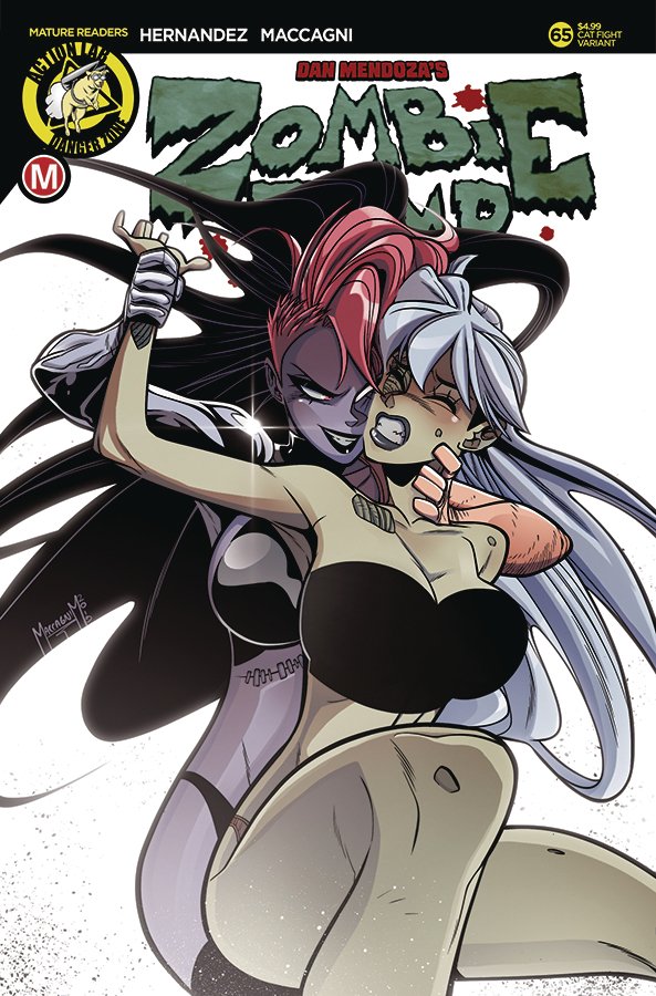 Zombie Tramp #65 (2019) - Monika Maccagni "Cat Fight" Variant