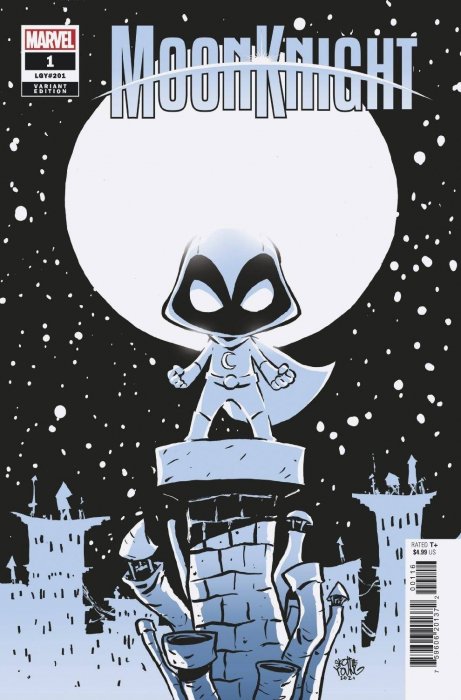 Moon Knight #1 (2021) - Skottie Young Variant