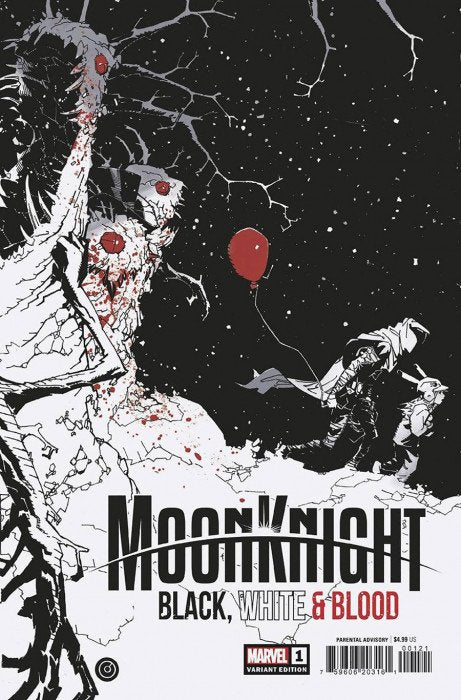 Moon Knight: Black, White & Blood #1 (2022) - Chris Bachalo Variant