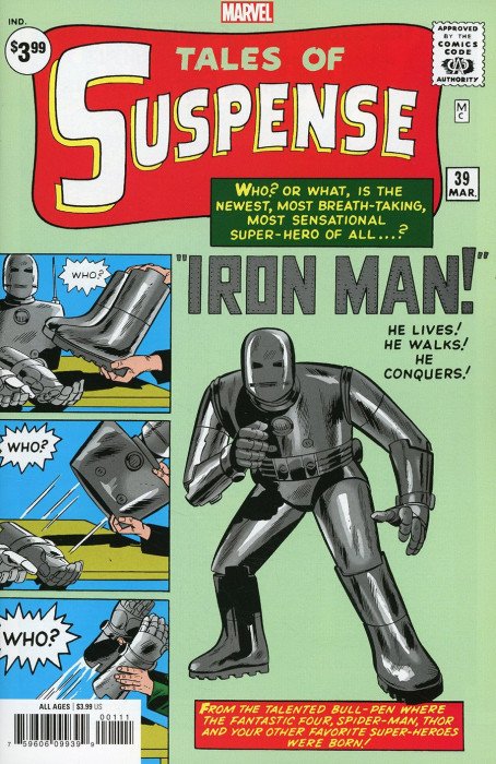 Tales of Suspense #39 Facsimile Edition (2020)