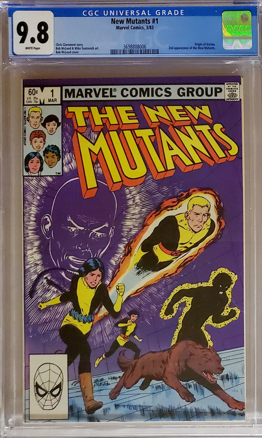 New Mutants #1 (1983) - CGC 9.8