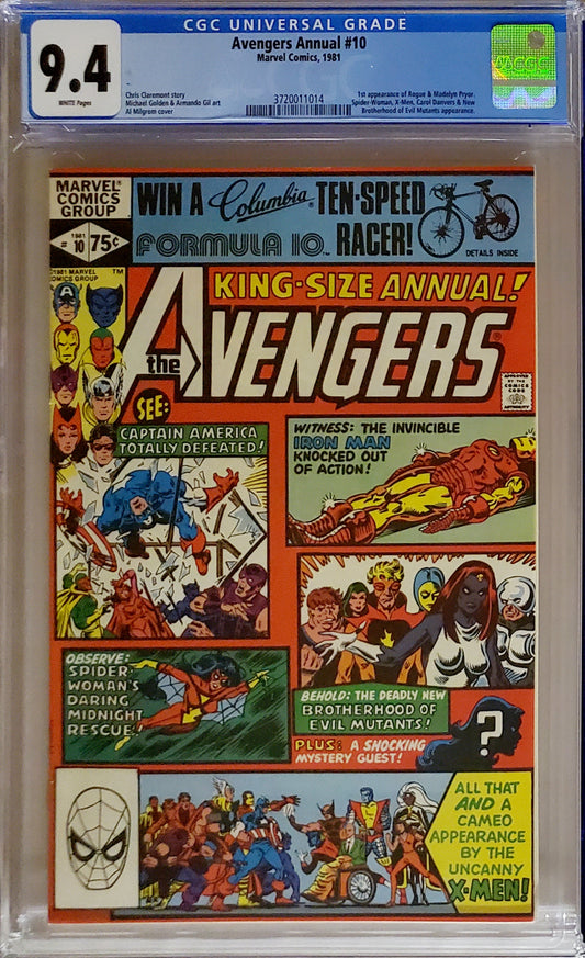 Avengers Annual #10 (1981) - CGC 9.4