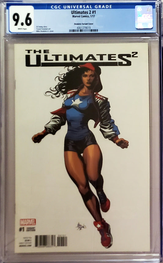 Ultimates 2 #1 (2017) - 1:10 Mike Deodato Jr. Variant - CGC 9.6