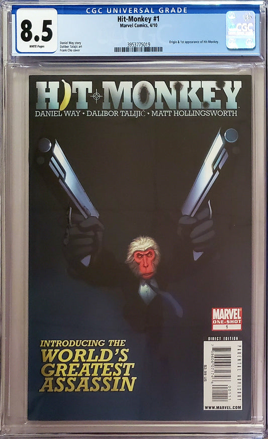 Hit-Monkey #1 (2010) - CGC 8.5