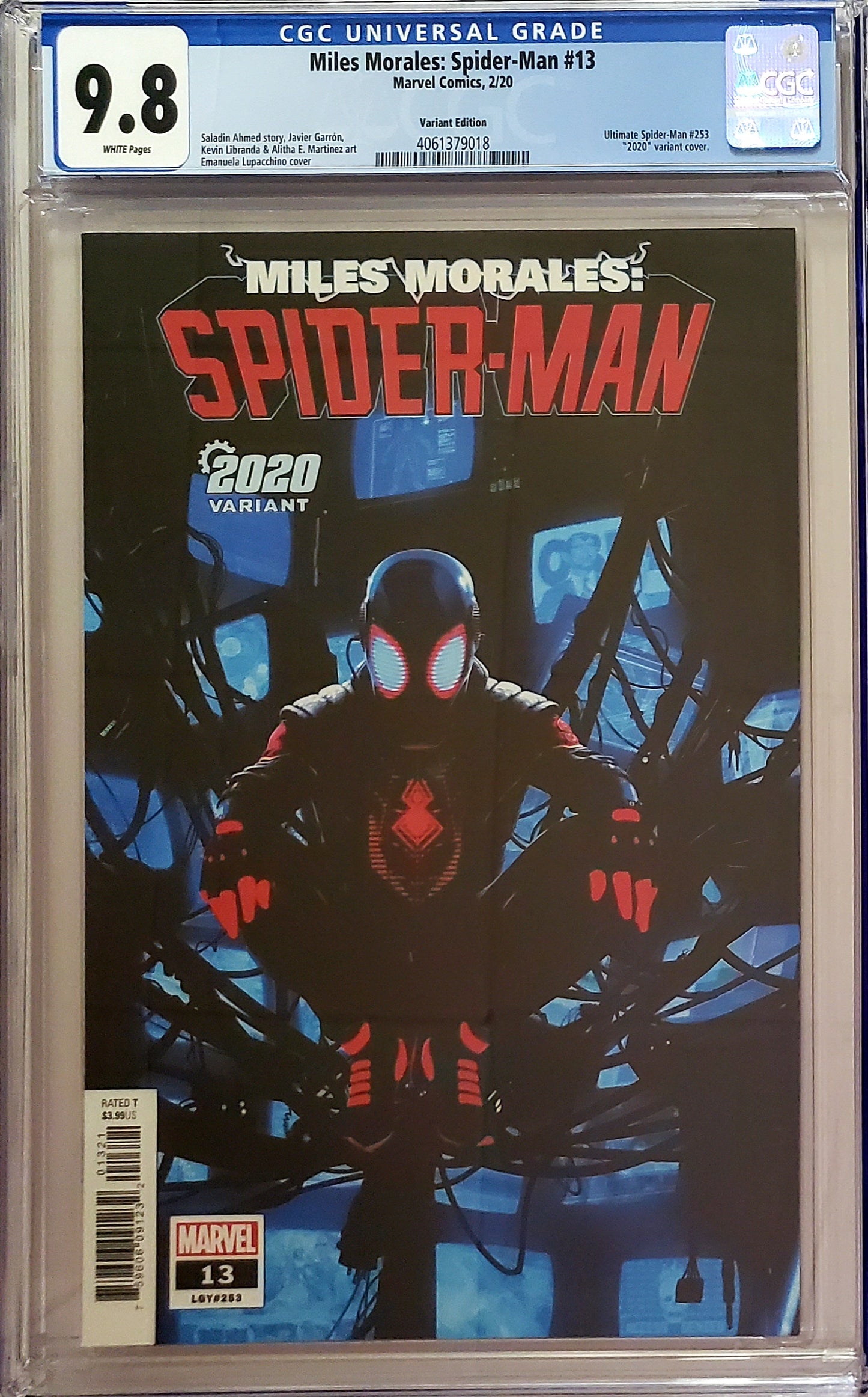 Miles Morales: Spider-Man #13 (2020) - Rahzzah 2020 Variant - CGC 9.8