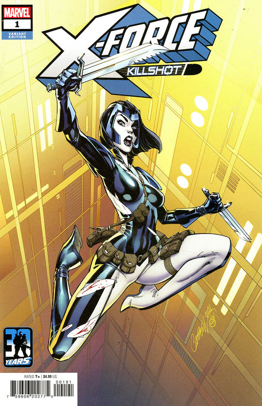 X-Force: Killshot Anniversary Special #1 (2021) - J. Scott Campbell Variant