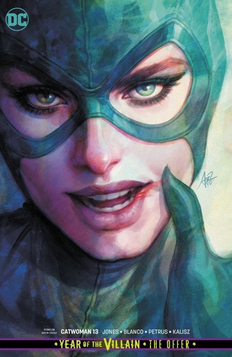 Catwoman #13 (2019) - SDCC Exclusive Artgerm Silver Foil Variant