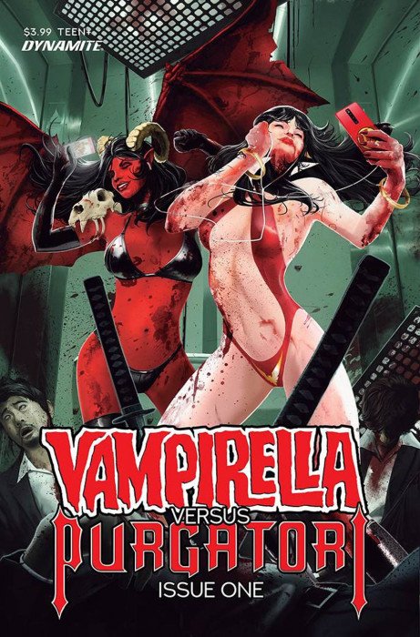 Vampirella vs Purgatori #1 (2021) - Daniel Maine Variant