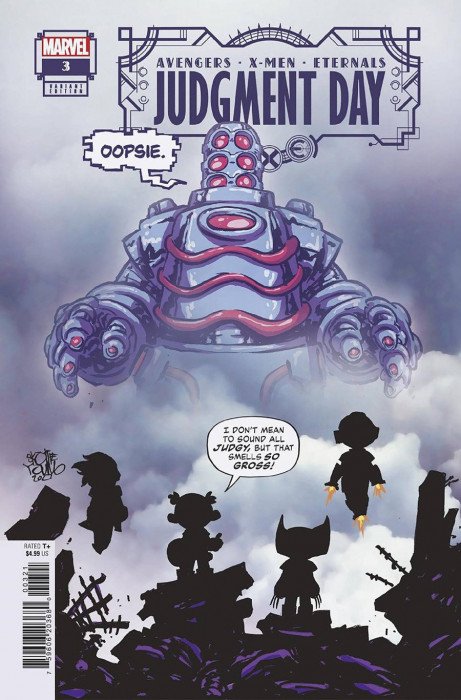 A.X.E.: Judgment Day #3 (2022) - Skottie Young Variant