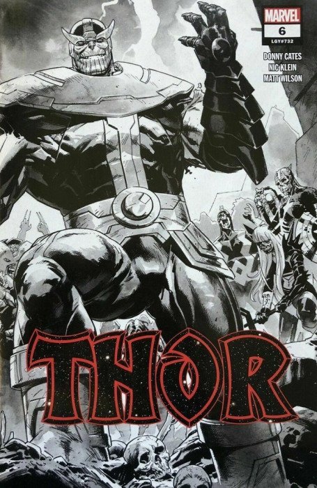 Thor #6 (2020) - 2nd Printing - 1:50 Nic Klein "Sketch" Variant