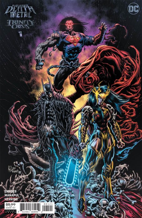 Dark Nights: Death Metal - Trinity Crisis #1 (2020) - 1:25 Kyle Hotz Variant